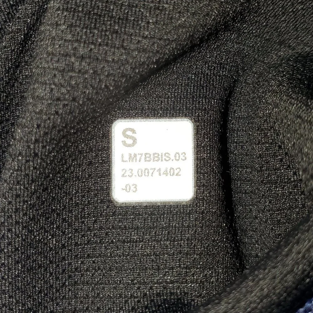 Lululemon License To Train Short 7” Linerless Men's S Navy Blue Gym Workout